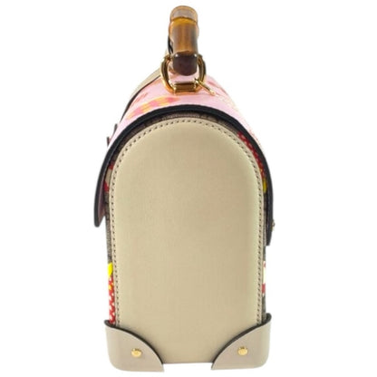 Gucci Limited Edition Padlock GG Supreme Apple Print Shoulder Bag