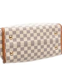 Louis Vuitton Damier Azur Braided Tassel Tote