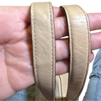 Coach Tan Perforated Tote Bag