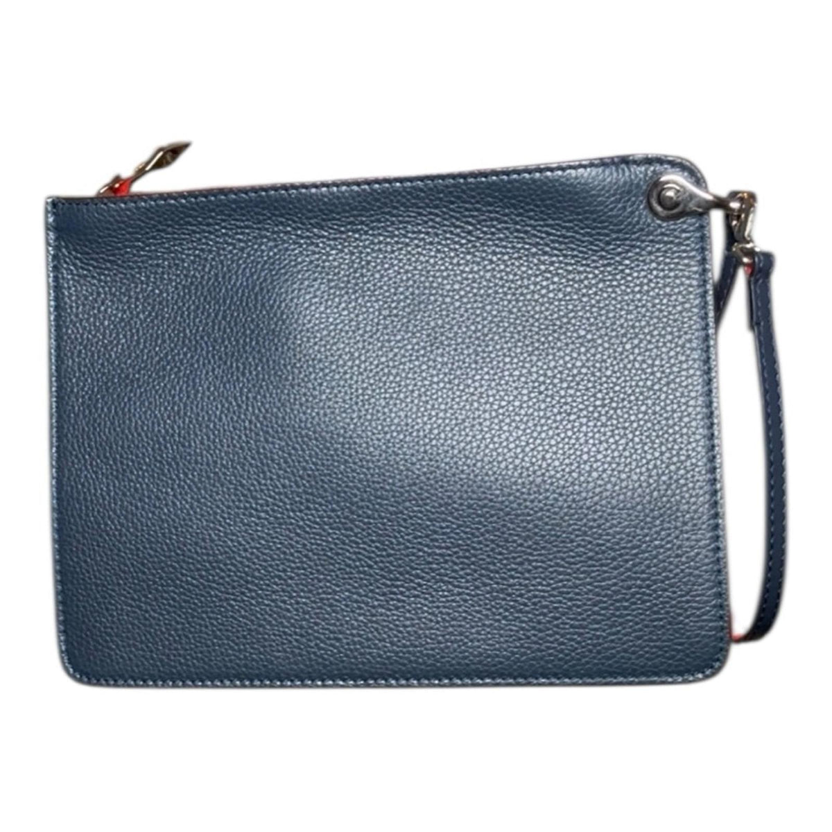 Christian Louboutin Cabata East West Tote Leather Large Navy Blue with Pouch