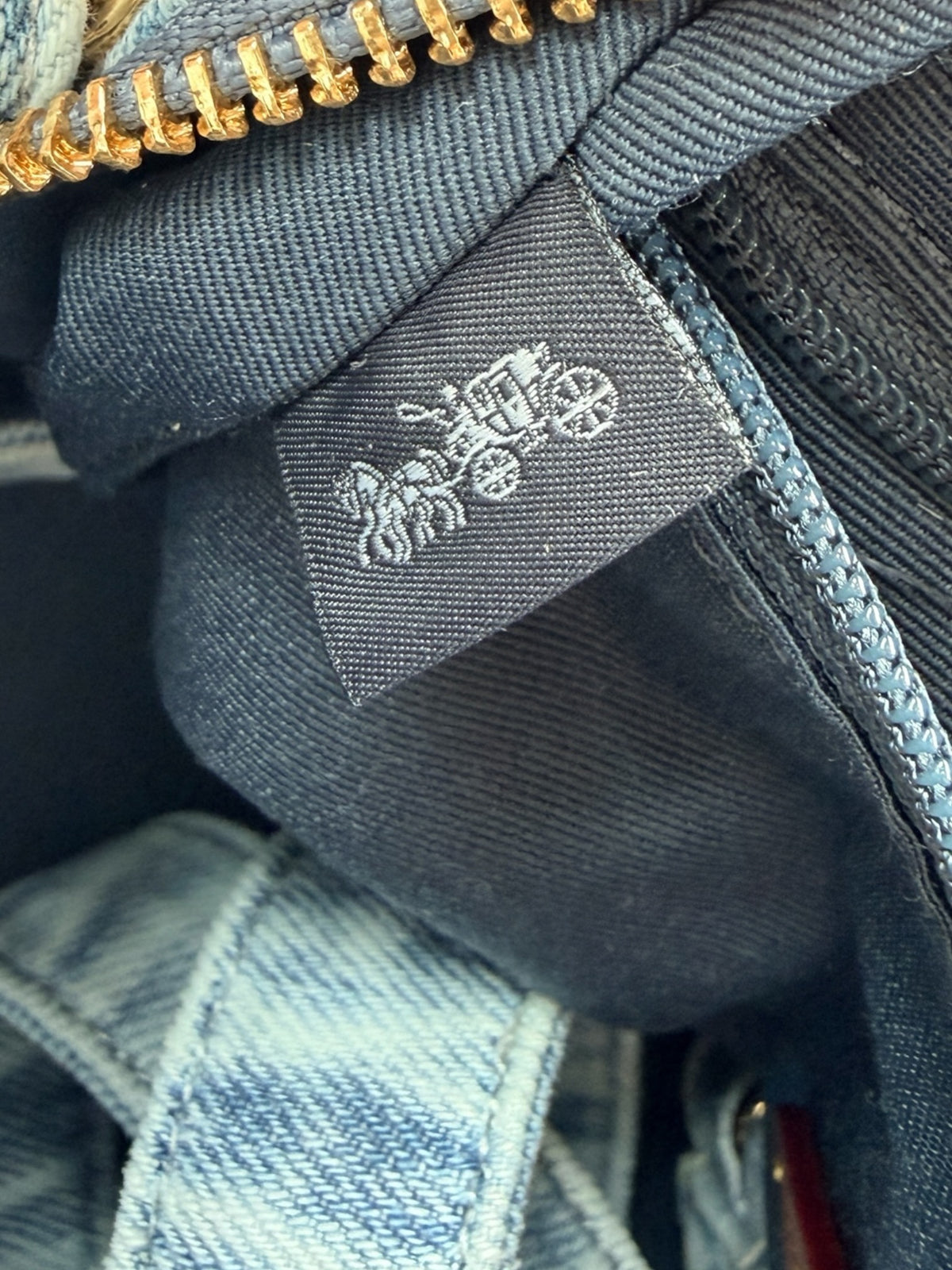 Coach Denim Rowan Crossbody NWOT