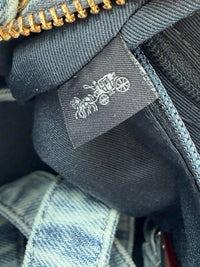 Coach Denim Rowan Crossbody NWOT