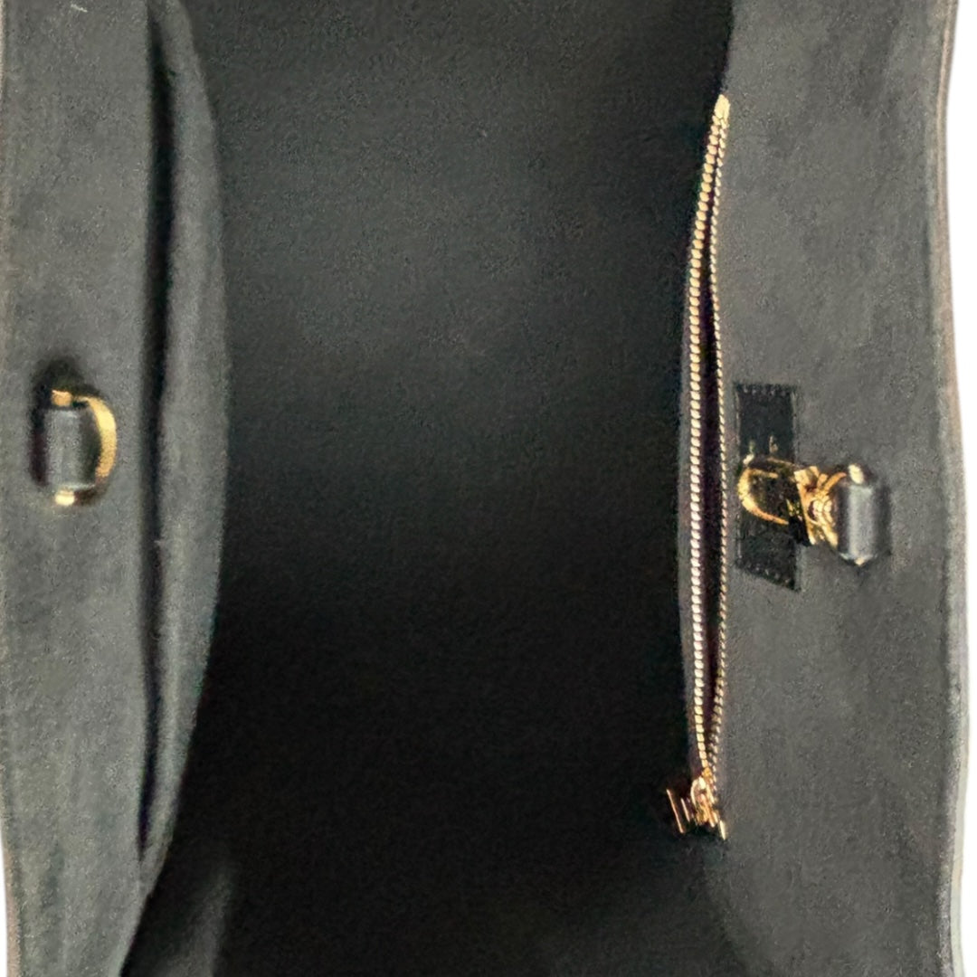 Louis Vuitton Monogram Canvas Fold-Over Satchel Crossbody Khaki Green Leather