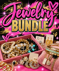 A Large Jewelry Bundle with Necklaces Earrings Rings Bracelets Charms etc