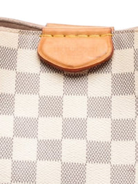 Louis Vuitton Damier Azur Braided Tassel Tote