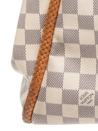 Louis Vuitton Damier Azur Braided Tassel Tote