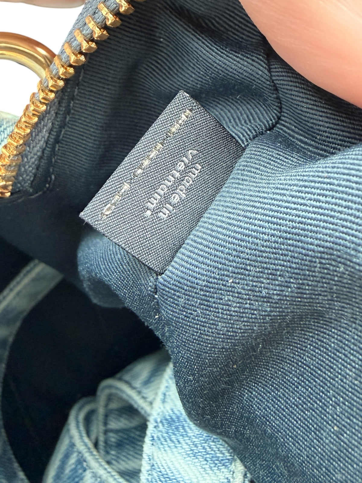 Coach Denim Rowan Crossbody NWOT