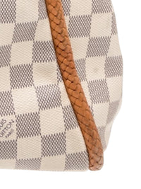Louis Vuitton Damier Azur Braided Tassel Tote