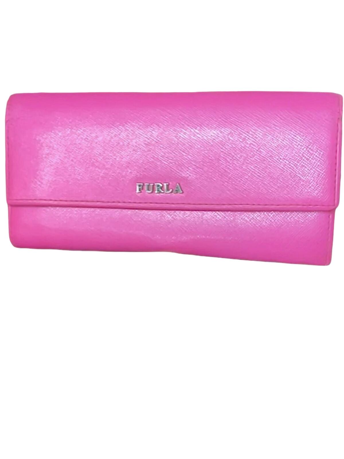 Furla Pink Leather Wallet