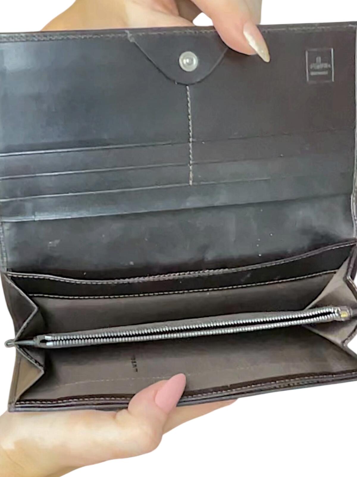 Fendi Vintage Brown Monogram Wallet