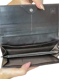Fendi Vintage Brown Monogram Wallet