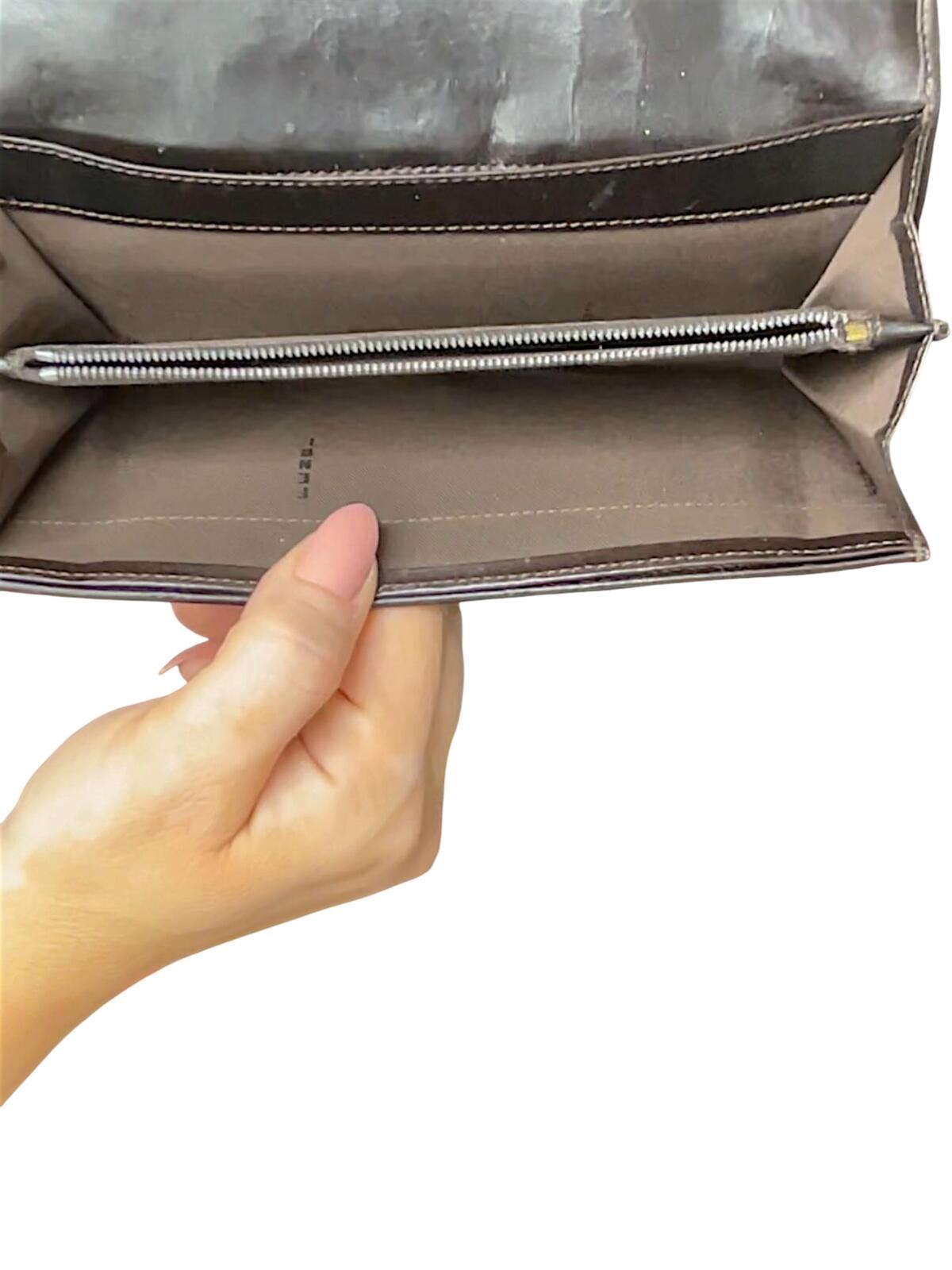 Fendi Vintage Brown Monogram Wallet