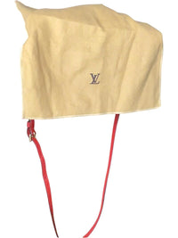 Louis Vuitton Crossbody Bag with Red Leather Flap