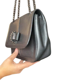 Christian Louboutin Sweet Charity shoulder bag in black grained leather