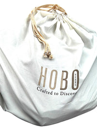 Hobo Giorgia Black Leather Shoulder Bag Slouchy Hobo Cutout Handle
