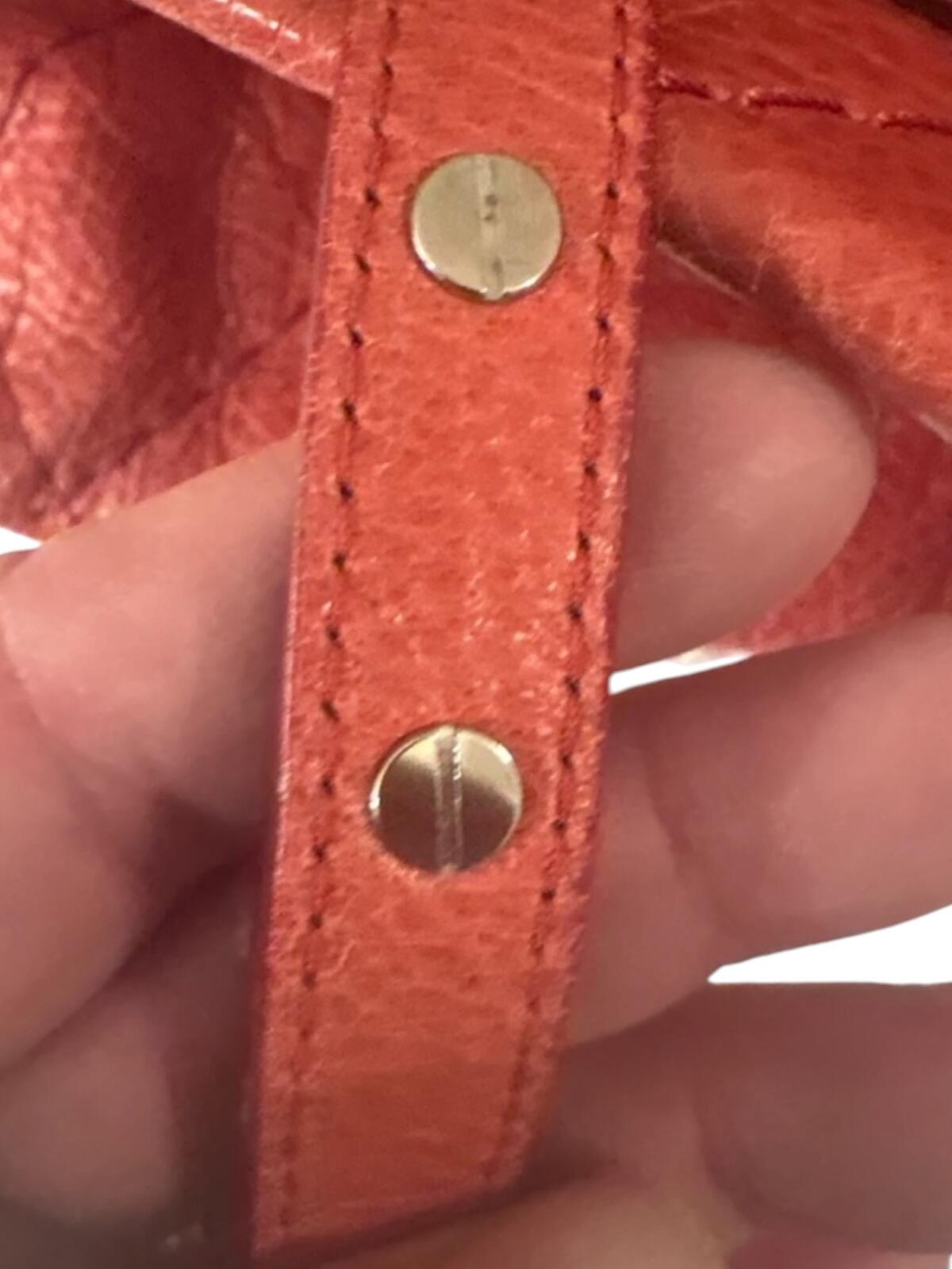 Chanel Coral Red Quilted Caviar Leather CC Tote