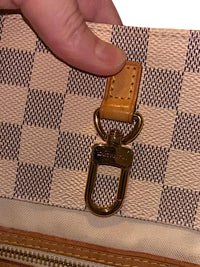 Louis Vuitton Rare Soleil Hippo PM Damier Azur Tote Bag Limited Edition