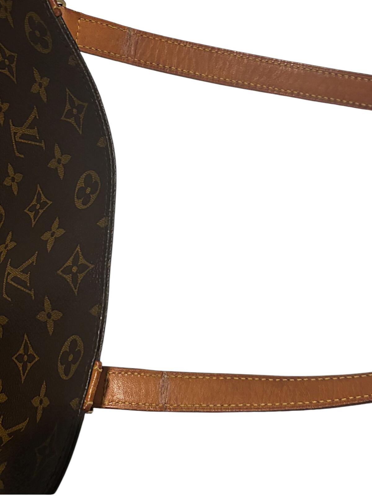 Louis Vuitton Monogram Sac Shopping Tote Shoulder Bag Vintage GM