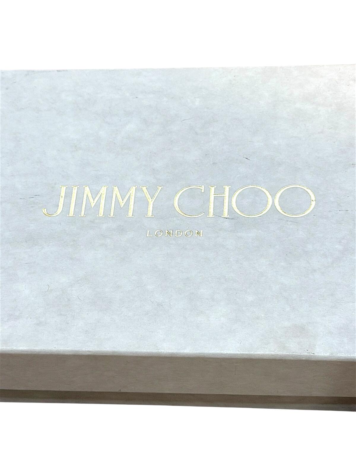 Jimmy Choo Pink Embossed Leather Zip-Around Wallet