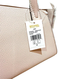 Michael Kors Avril Small Satchel Crossbody Handbag in Light Pink NWT