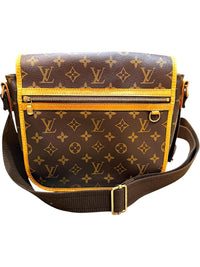Louis Vuitton Authentic Monogram Bosphore Messenger Crossbody Bag Brown Canvas w/ COA