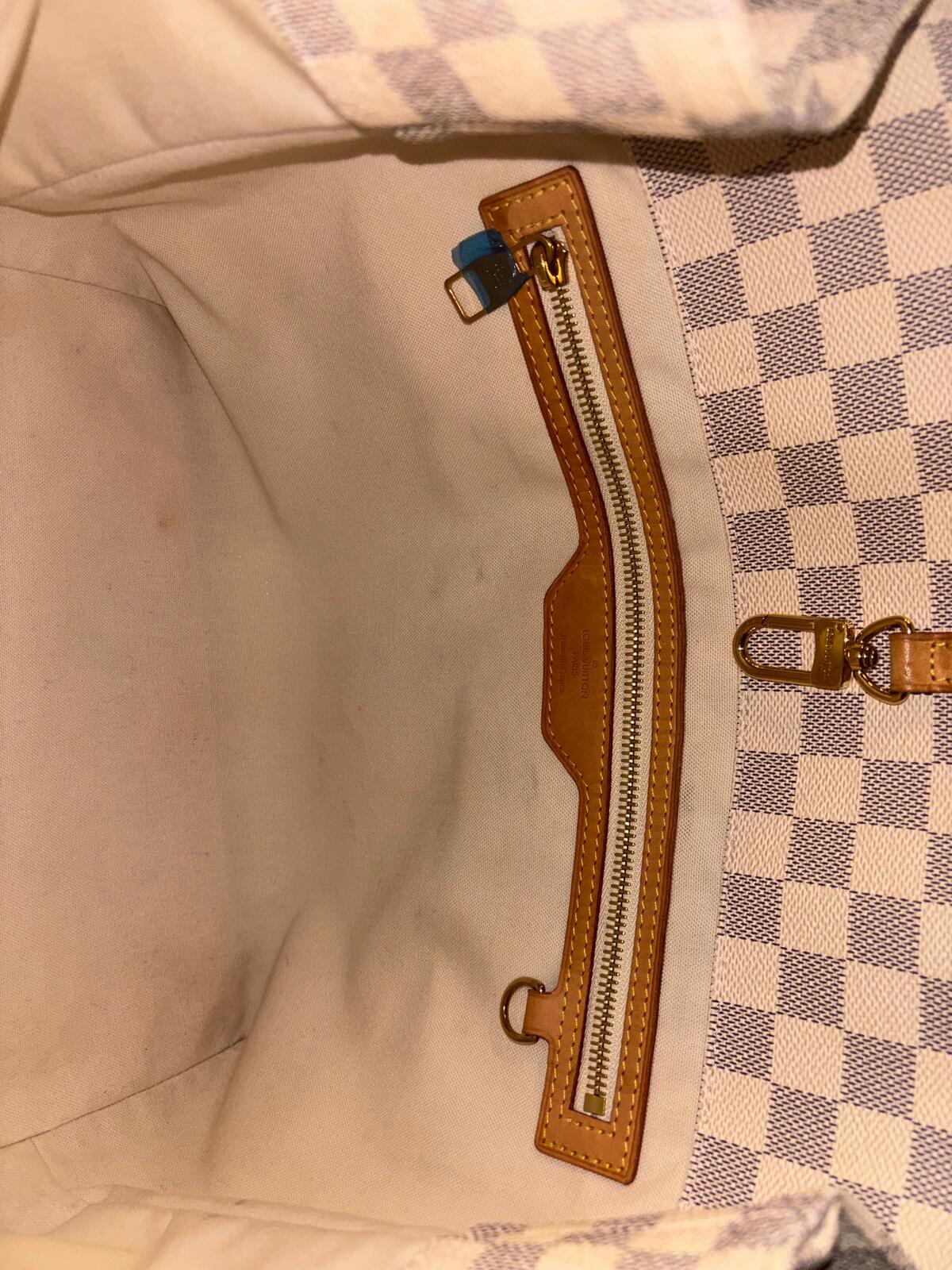 Louis Vuitton Rare Soleil Hippo PM Damier Azur Tote Bag Limited Edition
