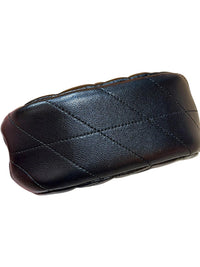 Coach Quilted Leather Turnlock Crossbody Bag C018 NWT Black Gold