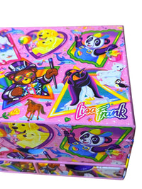 Vintage Y2K Lisa Frank Jewelry Box Craft Organizer Rainbow Animals Activity Set