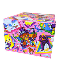 Vintage Y2K Lisa Frank Jewelry Box Craft Organizer Rainbow Animals Activity Set