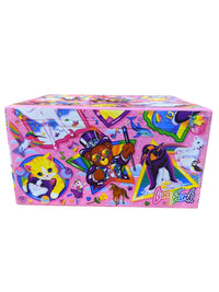 Vintage Y2K Lisa Frank Jewelry Box Craft Organizer Rainbow Animals Activity Set