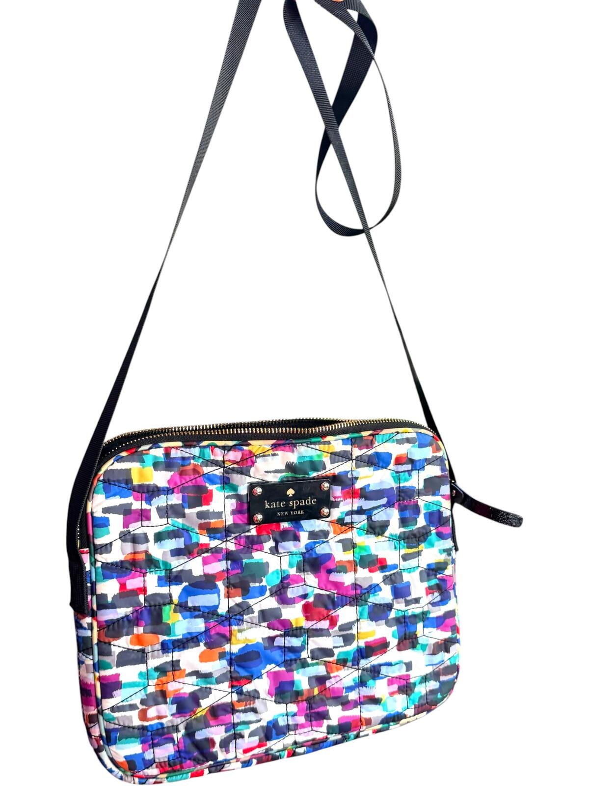 Kate Spade Multi-Color Quilted Crossbody Bag