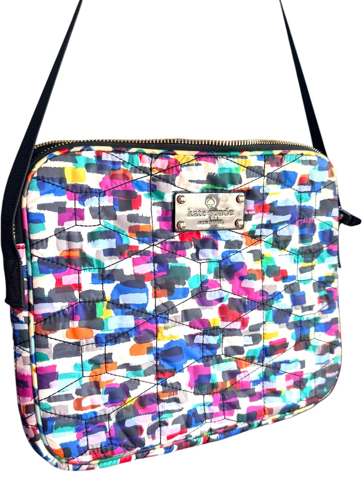 Kate Spade Multi-Color Quilted Crossbody Bag