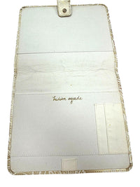 Lilly Pulitzer Gold Metallic Floral Agenda Cover