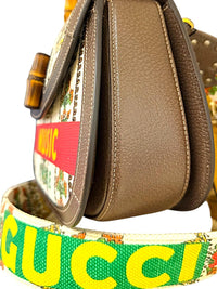 Gucci 100 Centennial Music Is Mine Bamboo 1947 Medium Top Handle Bag