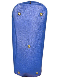 MCM Cobalt Blue First Lady Satchel Handbag