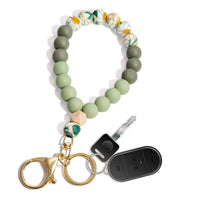 Lostars Beaded Keychain Wristlet 14k Gold Wrist Keychain Bracelet Cute Keychain Accessories Car Key Chain Bracelet for Women