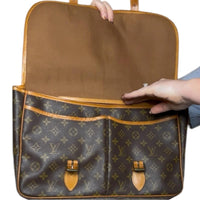 Louis Vuitton Monogram Sac Gibecière GM Shoulder Messenger Bag