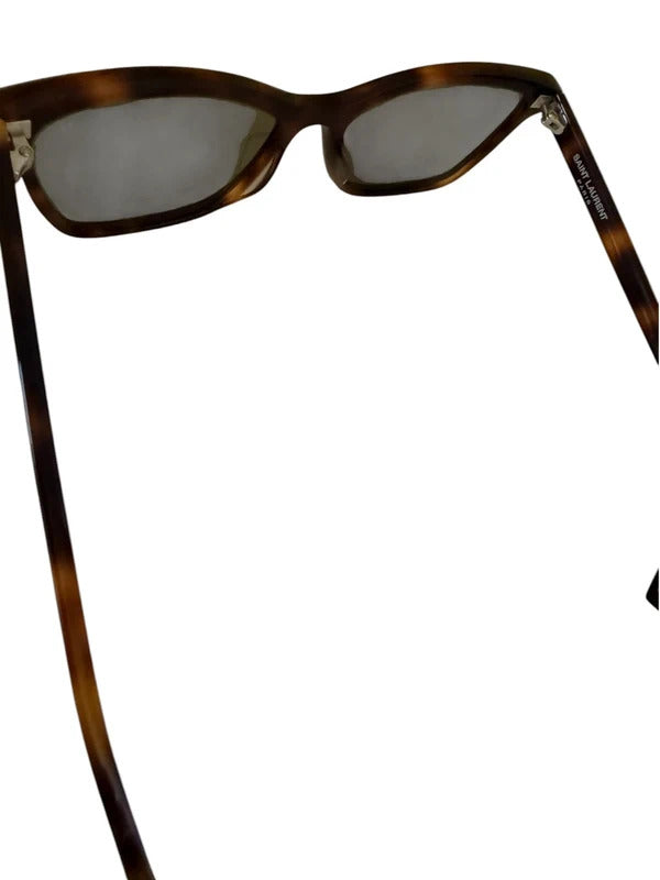 Saint Laurent Authentic Sunglasses SL 502 003 Tortoise Cat Eye 56mm New