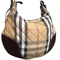 Burberry House Check Quilted Hoxton Hobo