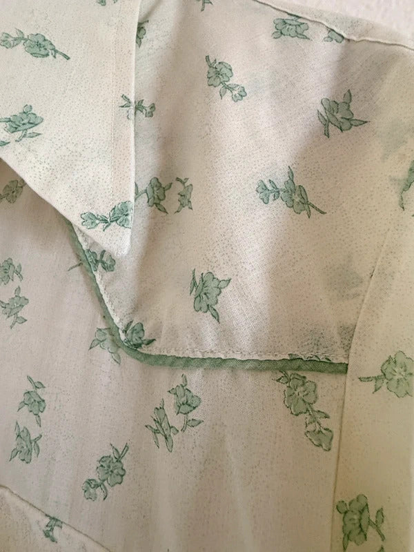 Vintage Western Pearl Snap Shirt Size 16 Large Sku1056