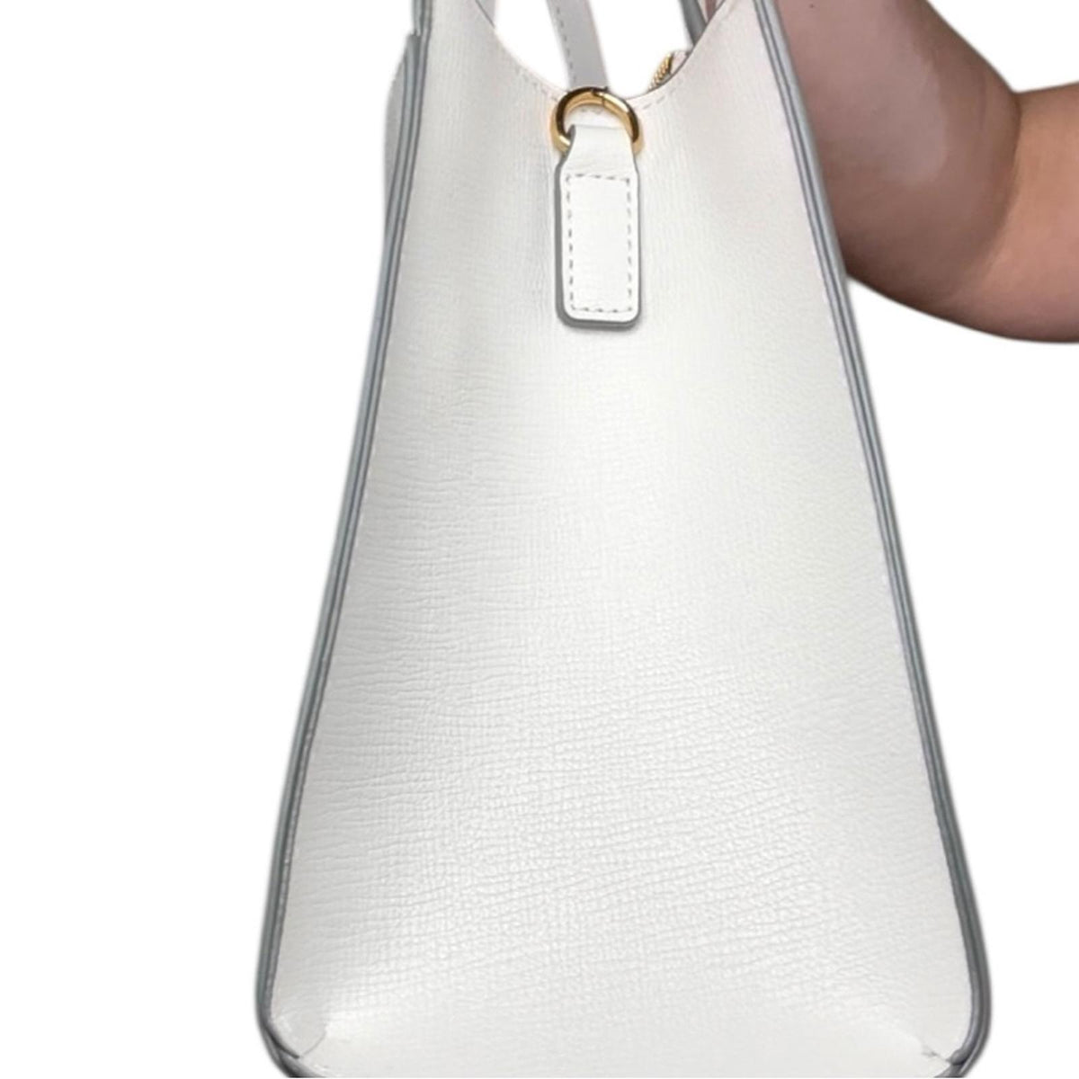 Karl Lagerfeld Paris Snow White Multi Charm Tote