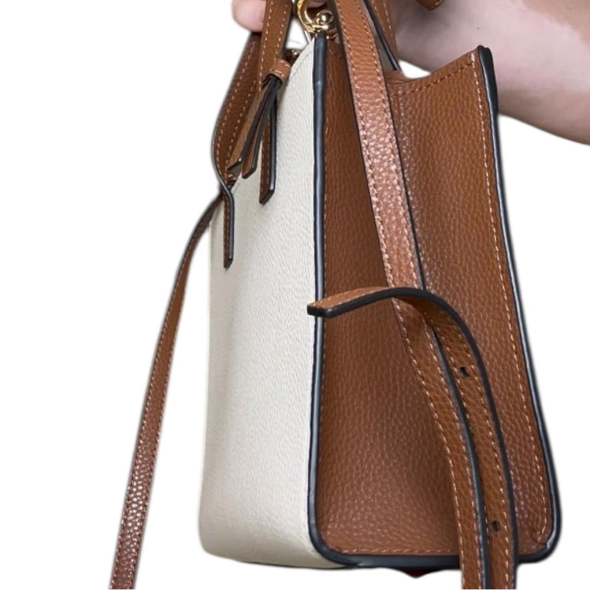 Marc Jacobs Black and Cream Handbag with matching wallet