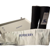 Burberry Prorsum Marsh High Black Rain Boots Women’s Size EU 38 US 7.5