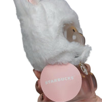 Starbucks Winter Bear 19oz Glass Straw Cup Tumbler new with tags