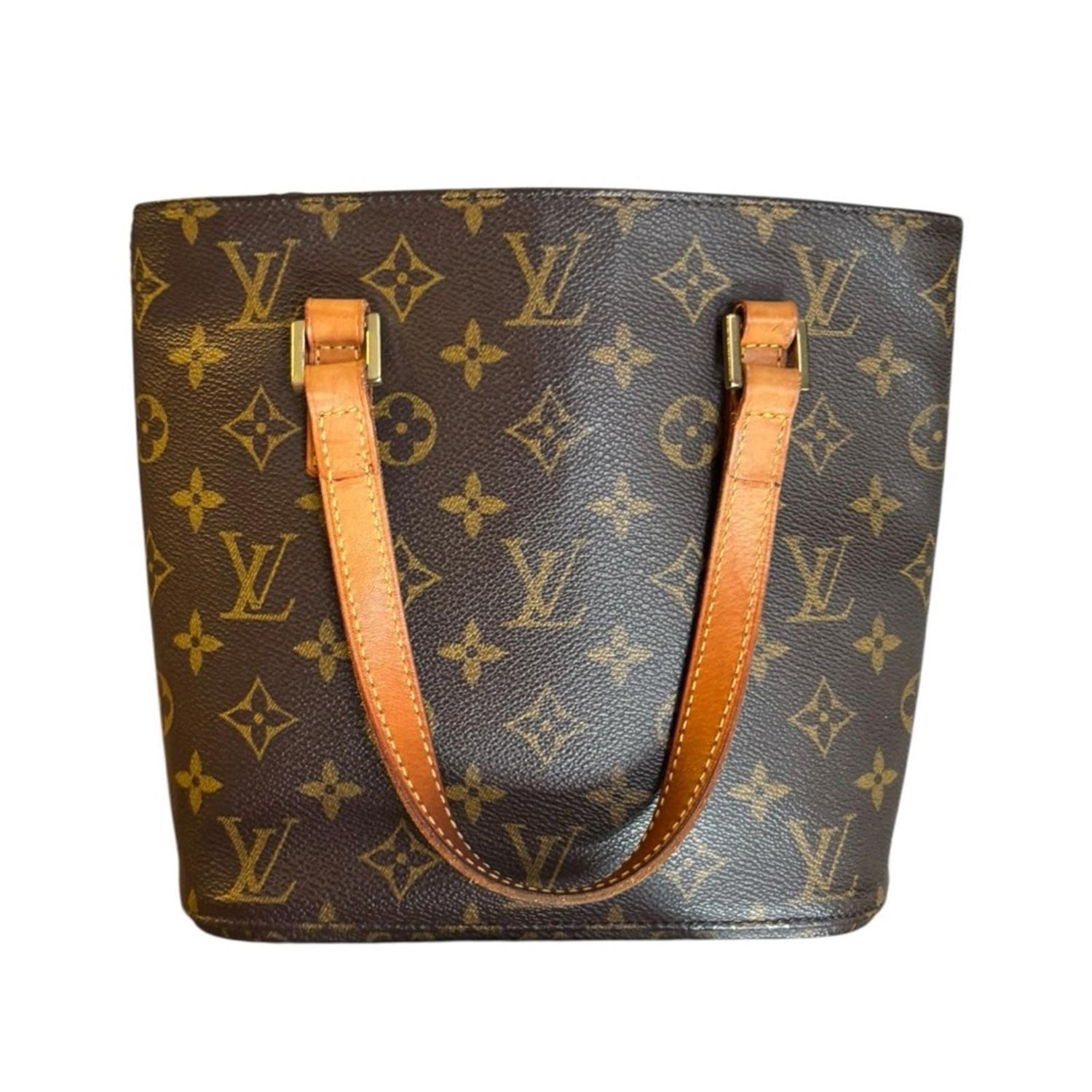 Louis Vuitton Vavin PM Tote Monogram Canvas Brown Leather Shoulder Bag