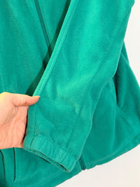 Columbia Teal Full-Zip Fleece Jacket 1X