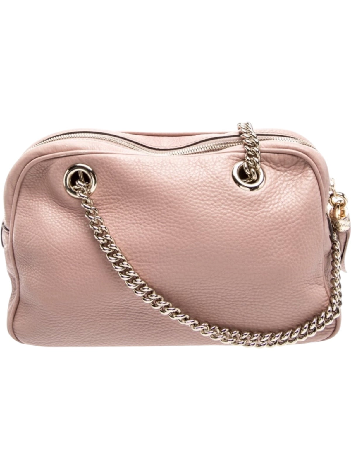 Gucci Soho Disco Pink Leather Crossbody Bag