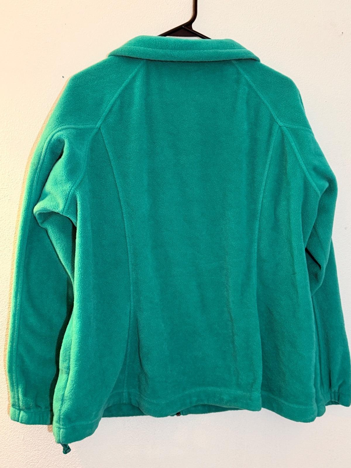 Columbia Teal Full-Zip Fleece Jacket 1X