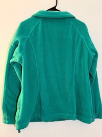 Columbia Teal Full-Zip Fleece Jacket 1X