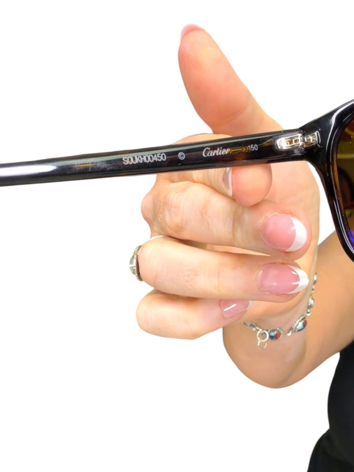 Cartier Tortoiseshell Sunglasses Full Inclusion